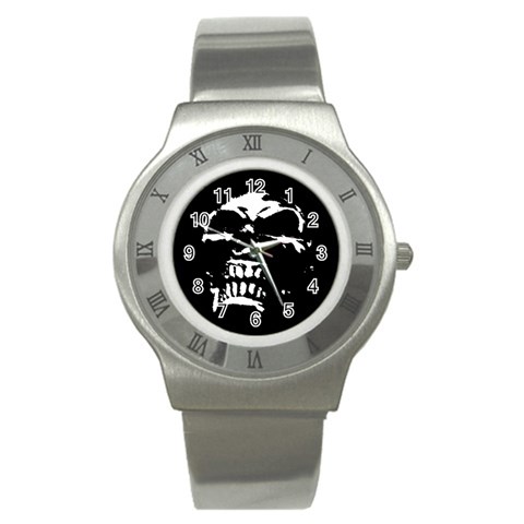 Morbid Skull Stainless Steel Watch from UrbanLoad.com Front
