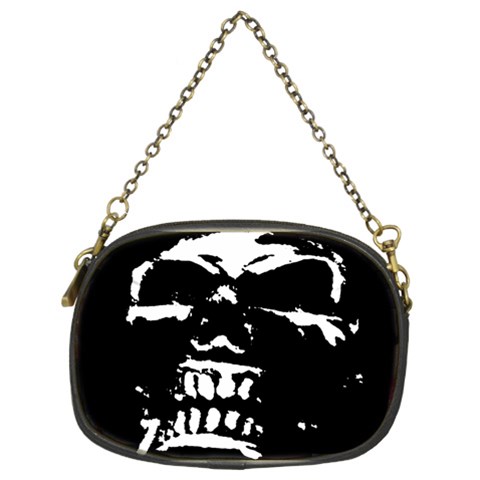 Morbid Skull Chain Purse (Two Sides) from UrbanLoad.com Front