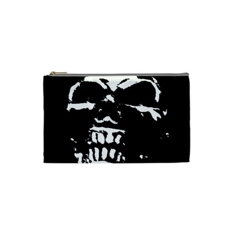 Morbid Skull Cosmetic Bag (Small) from UrbanLoad.com Front