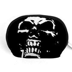 Morbid Skull Accessory Pouch (Medium) from UrbanLoad.com Front