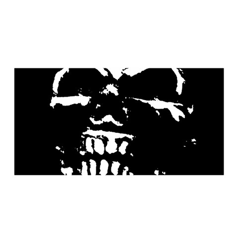 Morbid Skull Satin Wrap from UrbanLoad.com Front