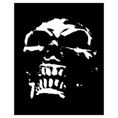 Morbid Skull Drawstring Pouch (XL) from UrbanLoad.com Front