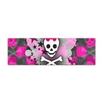 Princess Skull Heart Sticker Bumper (10 pack)