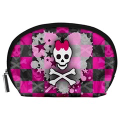 Princess Skull Heart Accessory Pouch (Large) from UrbanLoad.com Front