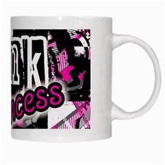 Punk Princess White Mug from UrbanLoad.com Right