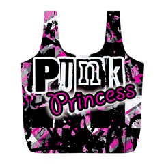 Punk Princess Full Print Recycle Bag (L) from UrbanLoad.com Back