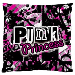 Punk Princess Large Flano Cushion Case (Two Sides) from UrbanLoad.com Front