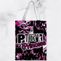 Punk Princess Zipper Classic Tote Bag from UrbanLoad.com Front