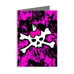 Punk Skull Princess Mini Greeting Cards (Pkg of 8) from UrbanLoad.com Right
