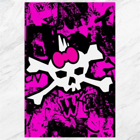 Punk Skull Princess Canvas 24  x 36  from UrbanLoad.com 23.35 x34.74  Canvas - 1