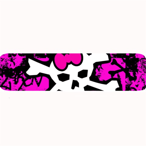 Punk Skull Princess Large Bar Mat from UrbanLoad.com 32 x8.5  Bar Mat