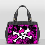 Punk Skull Princess Oversize Office Handbag (2 Sides)