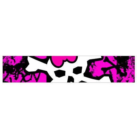 Punk Skull Princess Small Flano Scarf from UrbanLoad.com Front