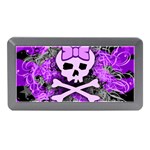 Purple Girly Skull Memory Card Reader (Mini)