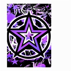Purple Star Small Garden Flag (Two Sides) from UrbanLoad.com Back