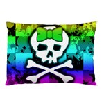 Rainbow Skull Pillow Case