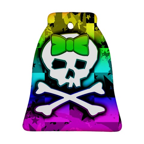 Rainbow Skull Ornament (Bell) from UrbanLoad.com Front