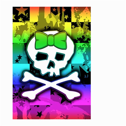 Rainbow Skull Small Garden Flag (Two Sides) from UrbanLoad.com Front