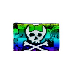 Rainbow Skull Cosmetic Bag (XS) from UrbanLoad.com Front