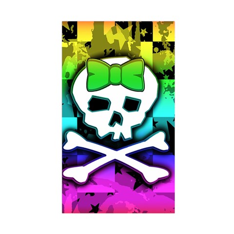 Rainbow Skull Duvet Cover Double Side (Single Size) from UrbanLoad.com Front