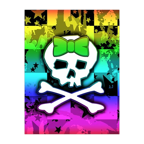 Rainbow Skull Medium Tapestry from UrbanLoad.com Front