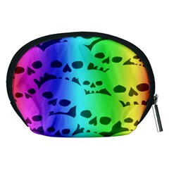 Rainbow Skull Collection Accessory Pouch (Medium) from UrbanLoad.com Back
