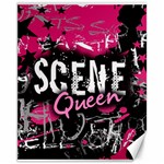 Scene Queen Canvas 11  x 14 