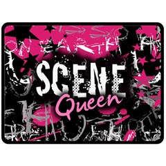 Scene Queen Double Sided Fleece Blanket (Large) from UrbanLoad.com 80 x60  Blanket Front