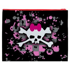 Scene Skull Splatter Cosmetic Bag (XXXL) from UrbanLoad.com Back