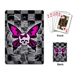 Skull Butterfly Playing Cards Single Design (Rectangle)