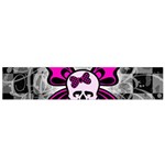 Skull Butterfly Small Flano Scarf