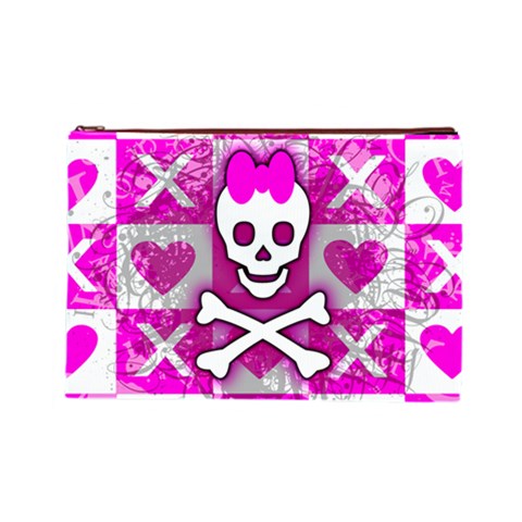 Skull Princess Cosmetic Bag (Large) from UrbanLoad.com Front
