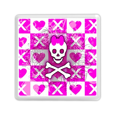 Skull Princess Memory Card Reader (Square) from UrbanLoad.com Front