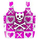 Skull Princess Full Print Recycle Bag (XL)