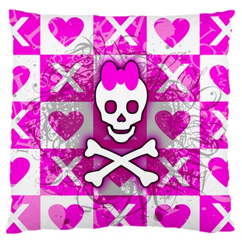 Skull Princess Standard Flano Cushion Case (Two Sides) from UrbanLoad.com Front