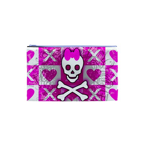 Skull Princess Cosmetic Bag (XS) from UrbanLoad.com Front