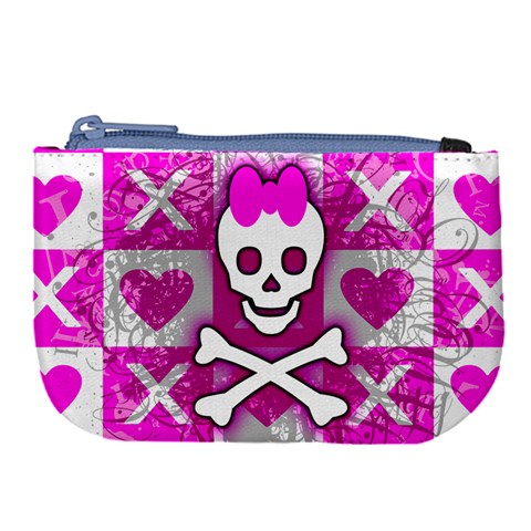 Skull Princess Large Coin Purse from UrbanLoad.com Front
