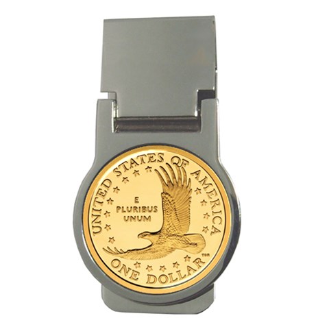 Eagle Coin Money Clip (Round) from UrbanLoad.com Front