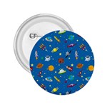 Space Rocket Solar System Pattern 2.25  Buttons