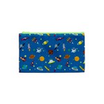 Space Rocket Solar System Pattern Cosmetic Bag (XS)