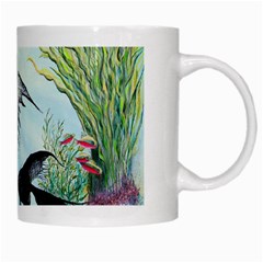 Angel Fish and Neon Aquarium White Mug from UrbanLoad.com Right
