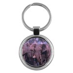 Elephant Animal M10 Key Chain (Round)