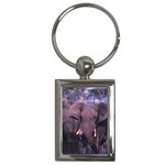Elephant Animal M10 Key Chain (Rectangle)