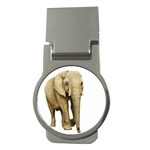 Elephant Animal M9 Money Clip (Round)