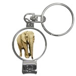 Elephant Animal M9 Nail Clippers Key Chain