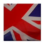 Union Jack Flag Tile Coaster