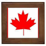 Canadian Flag Canada X1 Framed Tile