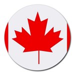 Canadian Flag Canada X1 Round Mousepad