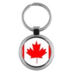 Canadian Flag Canada X1 Key Chain (Round)