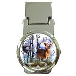 Deer Hunter Money Clip Watch